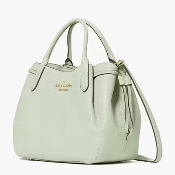 Kate Spade Dumpling Small Satchel (Light Olive) NWT - Picture 3 of 8